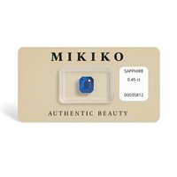  Pierre certifiée Mikiko in Saphir Zaffiro blu 00035812